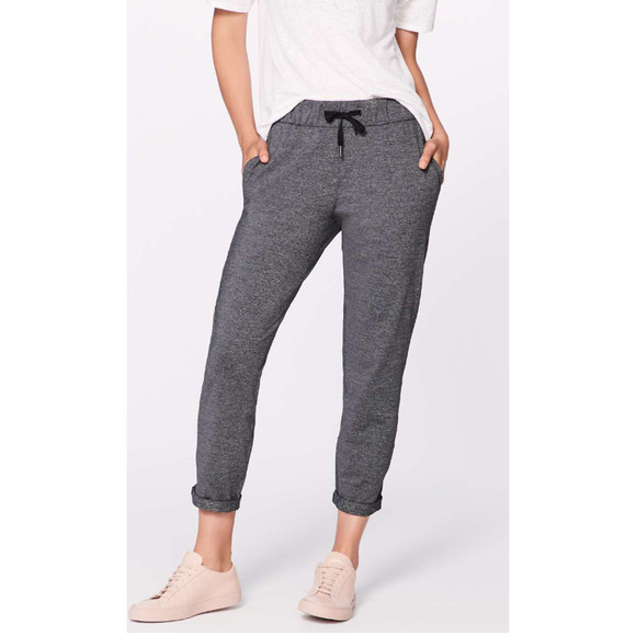 Lululemon On The Fly Pant 28" Womens Pull on Pants Size 6 Charcoal Grey - Picture 1 of 13